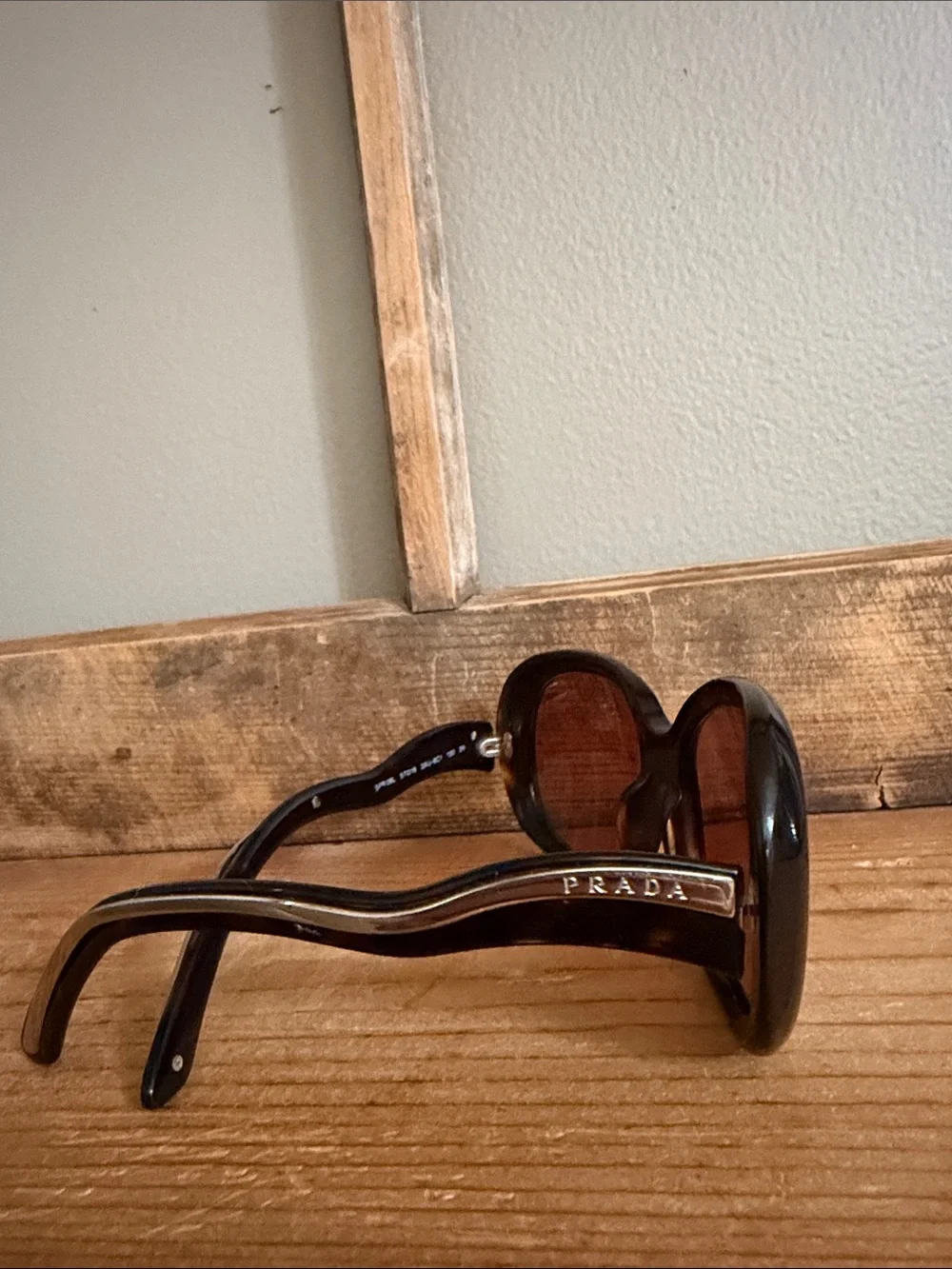 Prada black brown